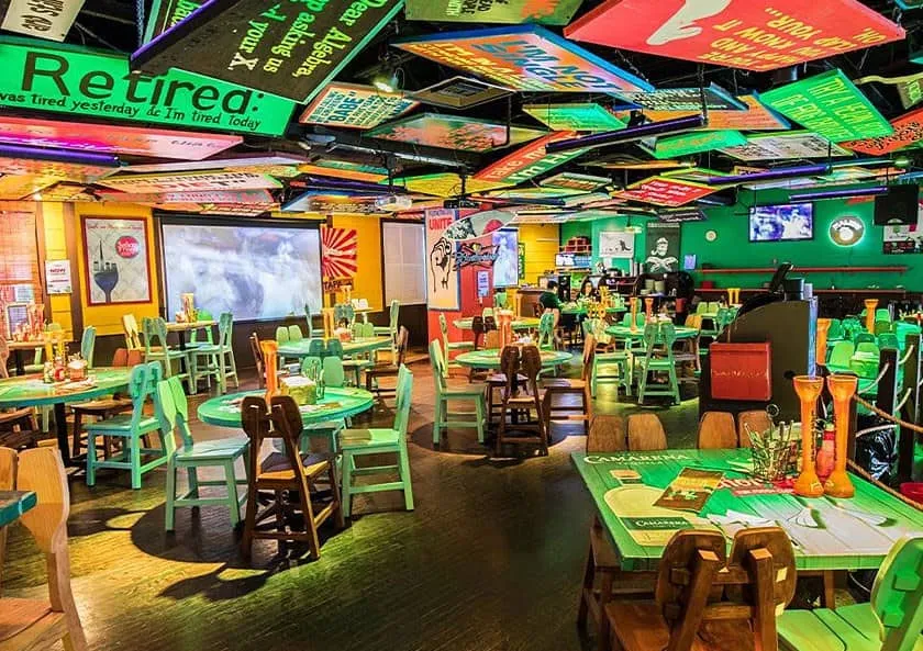 Senor Frog's Dining Area