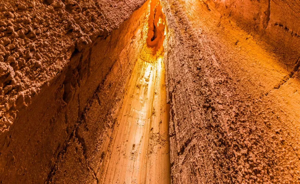Slot Canyon Inside Cathedral Gorge State Park