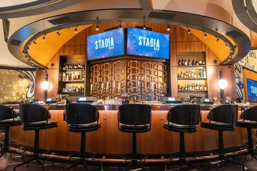 Stadia Bar Area