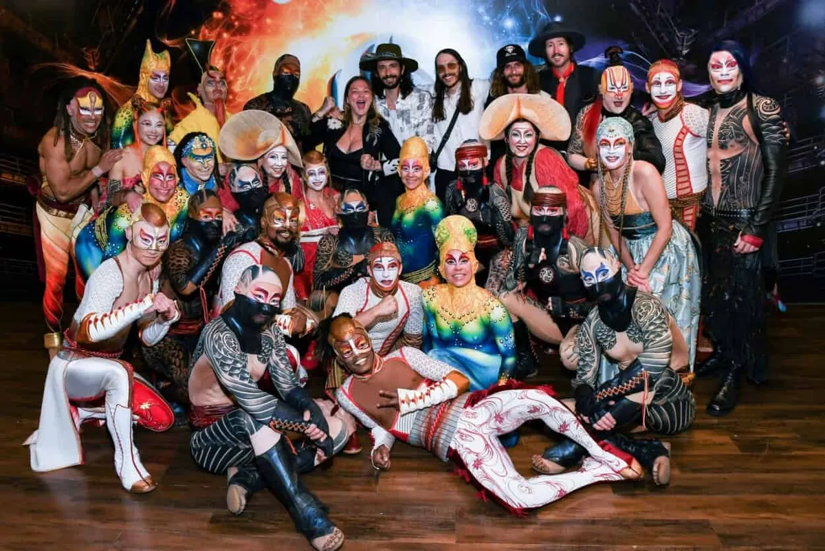 Team of KÀ by Cirque du Soleil