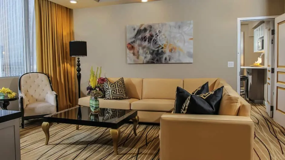 Two Bedroom Villa Living Room