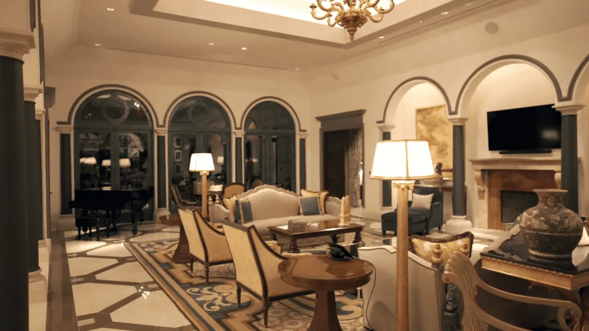 Artemis Villa Living Area