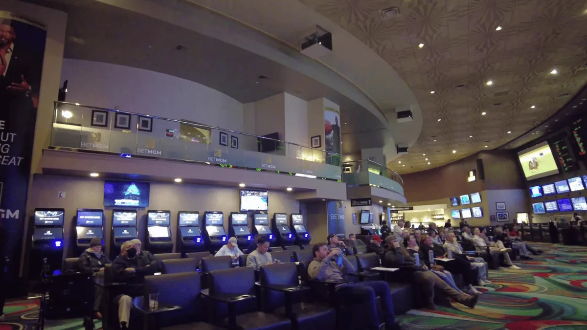 BetMGM Sportsbooks Sitting
