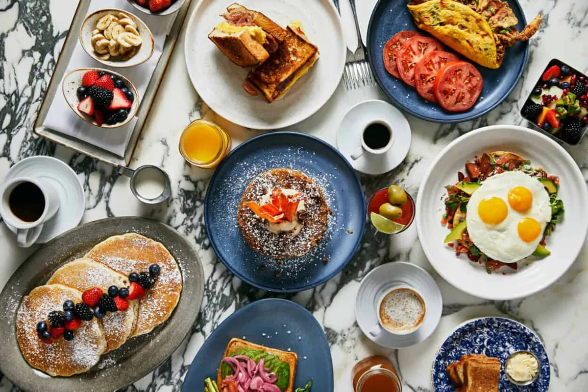 Breakfast at Cafe Americano