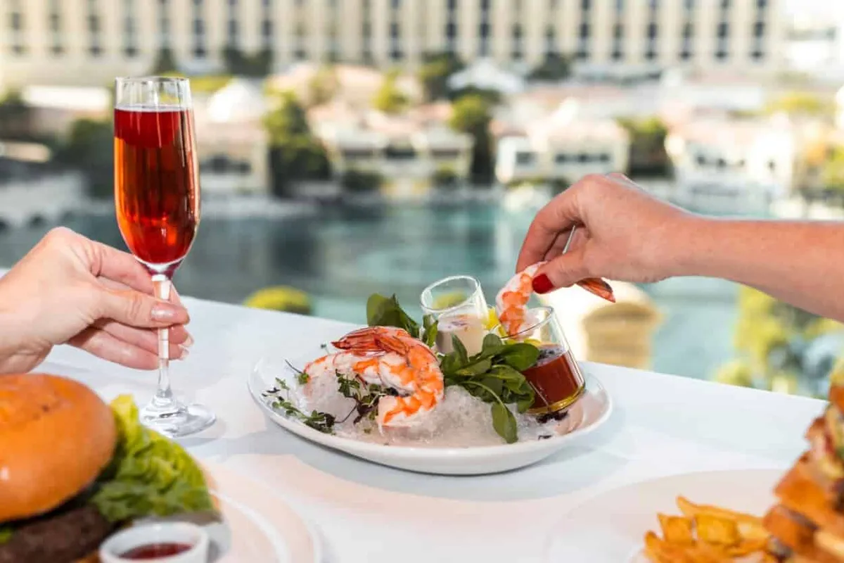 Brunch at Eiffel Tower Restaurant