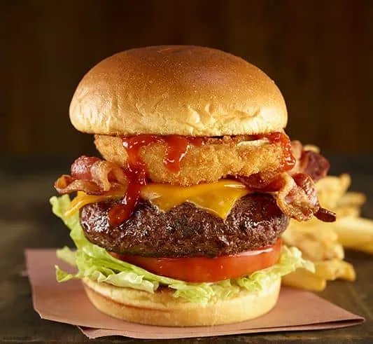 Burger at Hardrock Cafe
