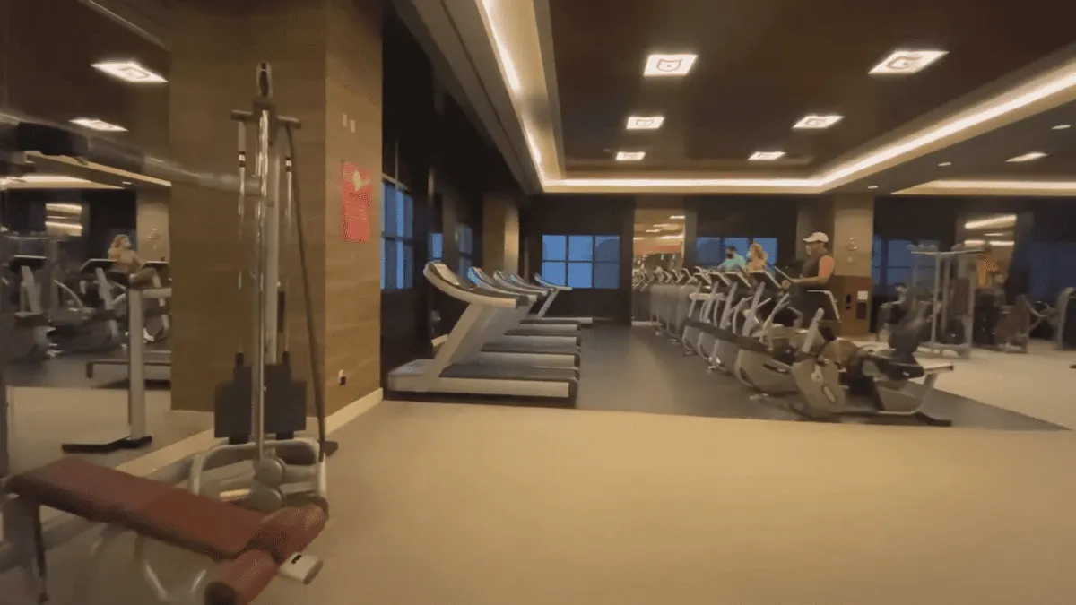 Gym at Caesars
