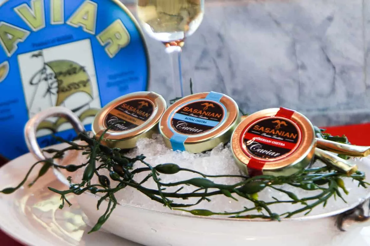 Caviar Bar Sasanian