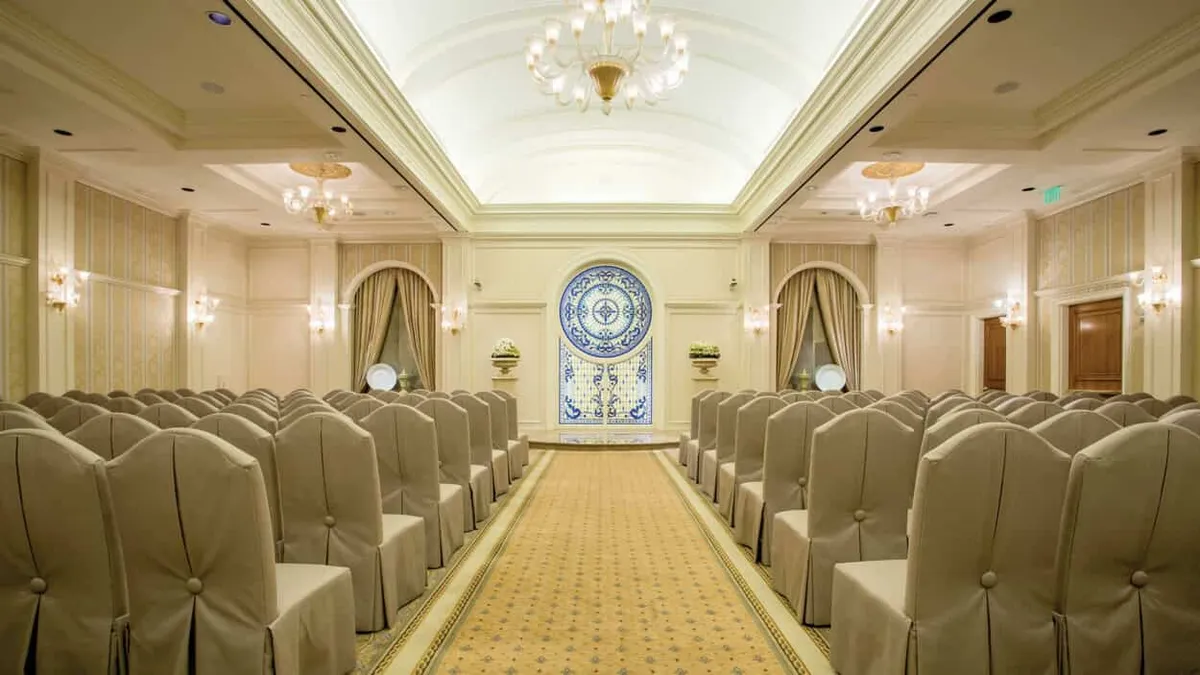 Classico wedding venue at Caesars Las Vegas
