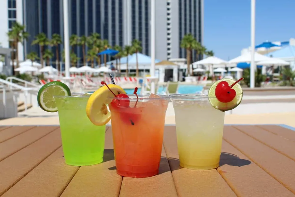 cocktails in Pool of Westgate