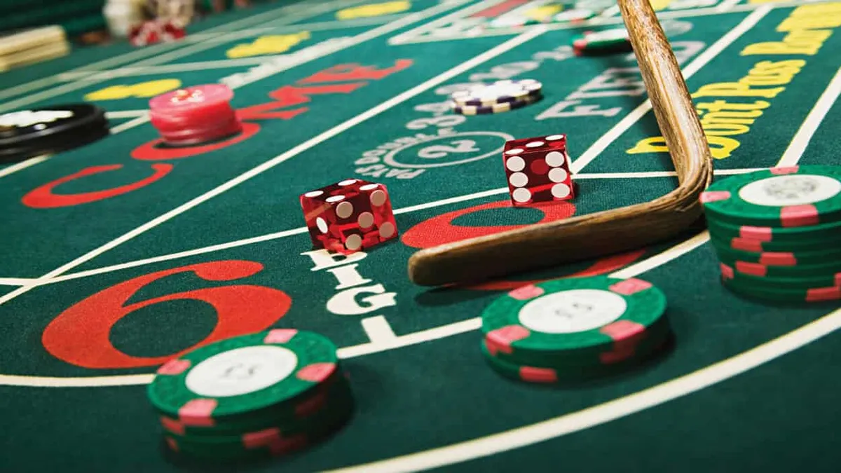Craps Table Games at Caesar Palace