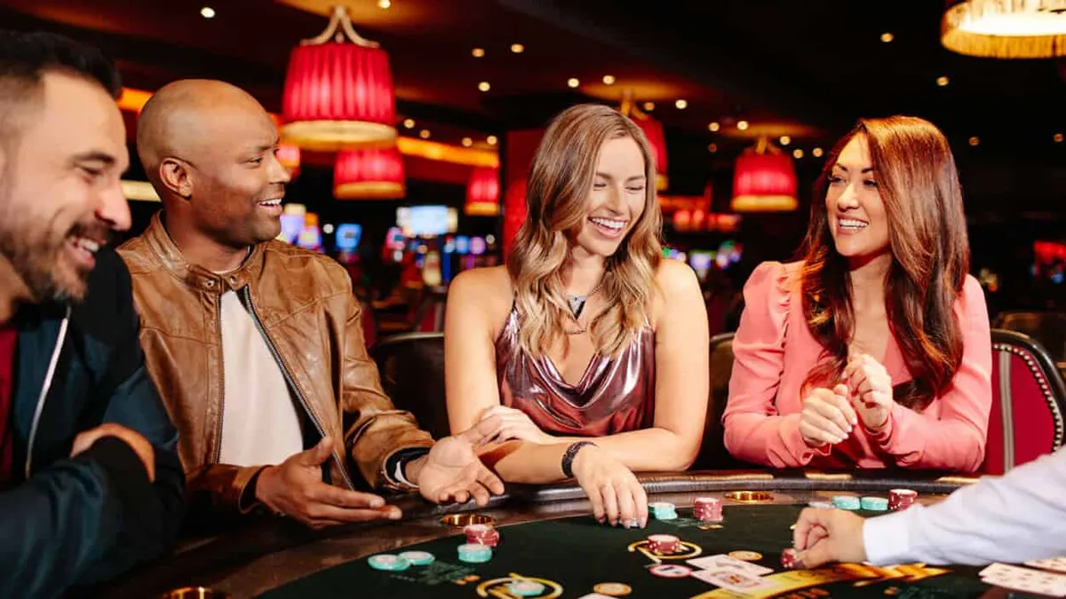 Cromwell Casino Poker Table Games