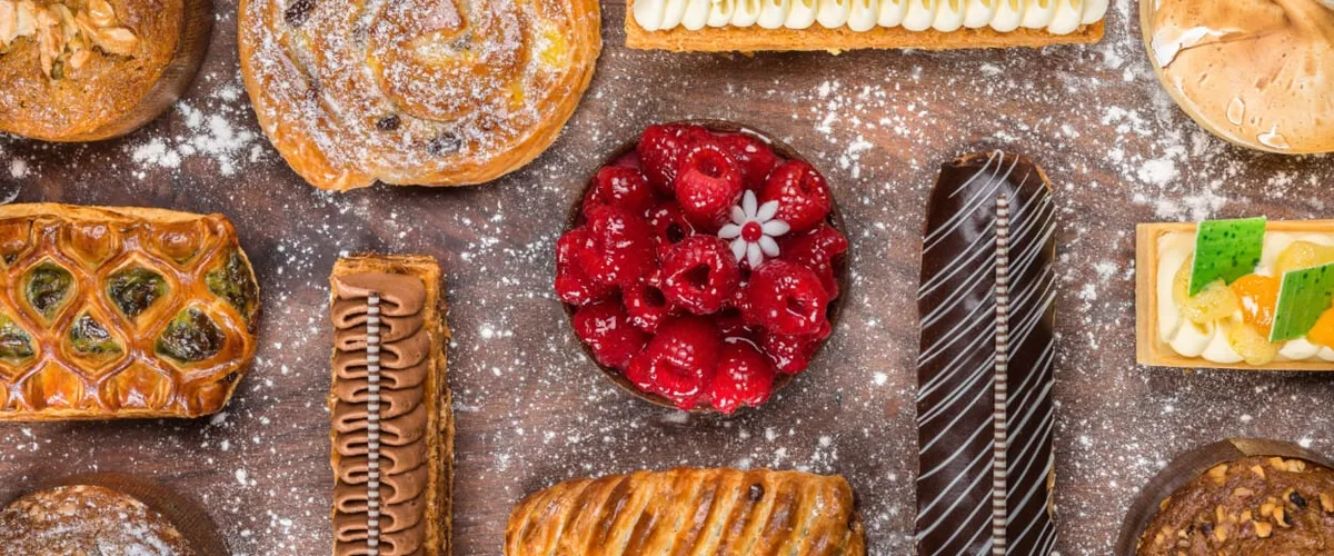 Variety of pastries from Eatwell