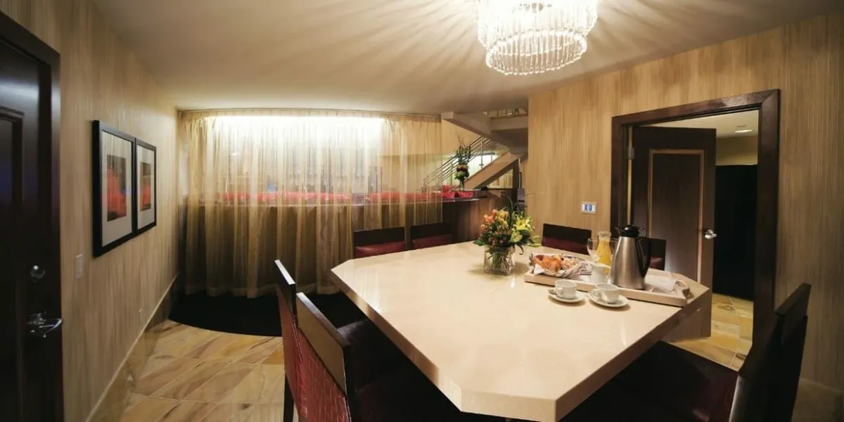 Forum Tower Duplex Suite Dining Room