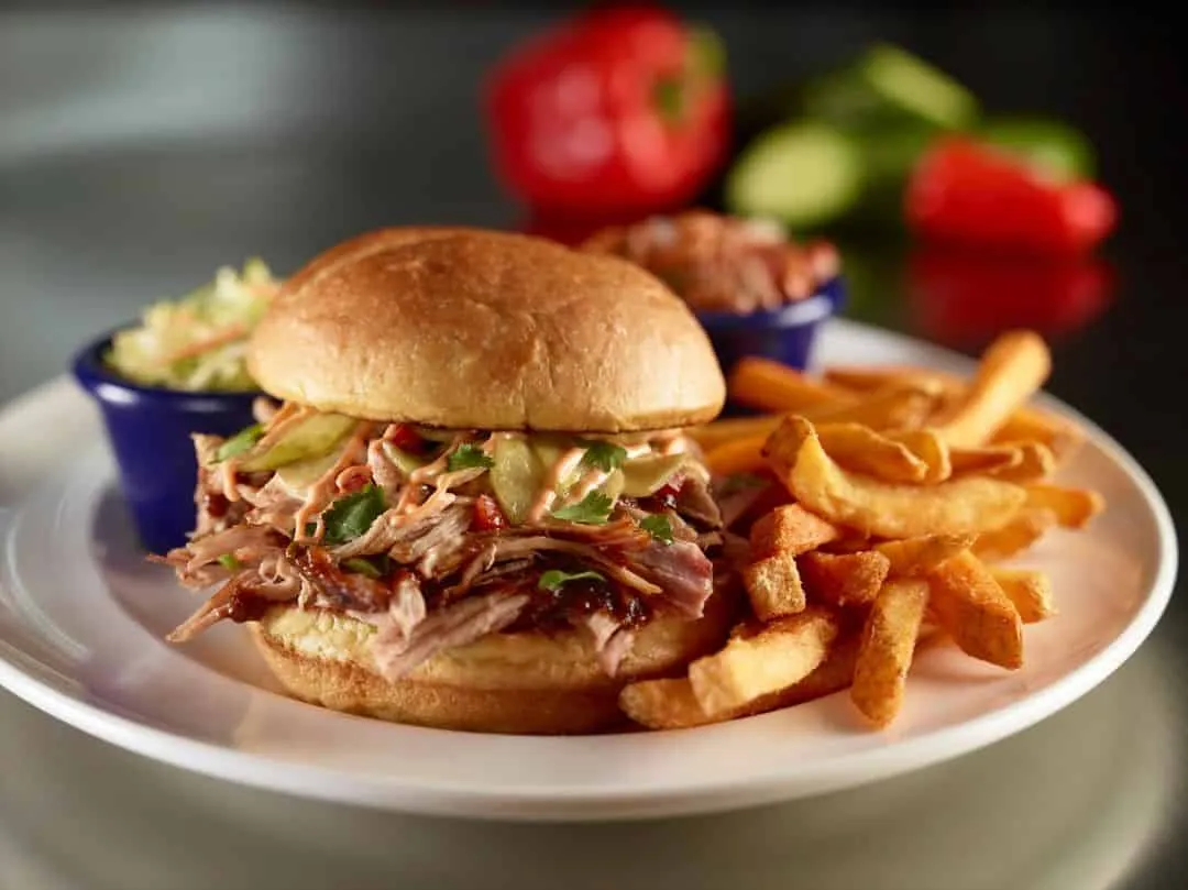 Hi BBQ Pork sandwich