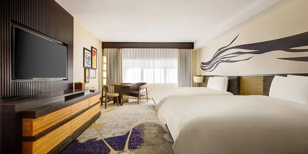Nobu Rooms & Suites Queen Bedroom