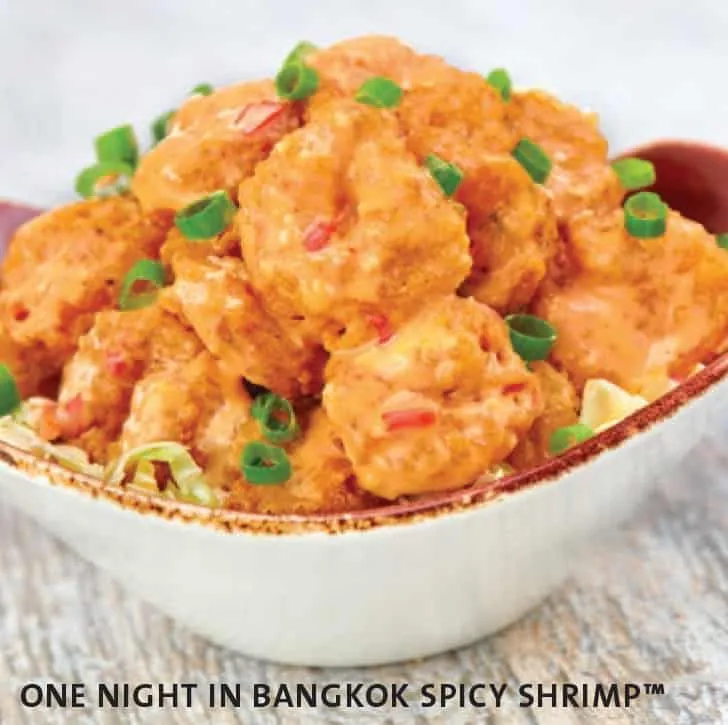 One Night in Bankok Spicy Shrimp