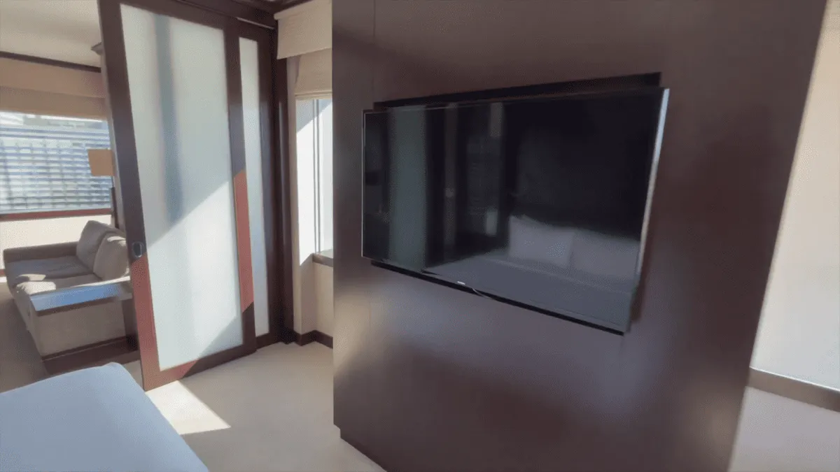Panoramic Suite's TV