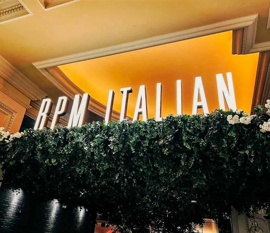 RPM Italian Las Vegas
