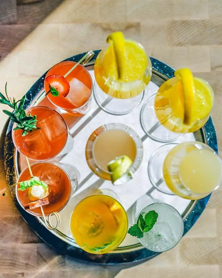 signature brunch cocktails