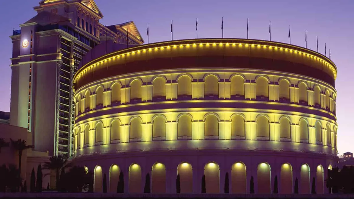 The Colosseum at Caesars Palace