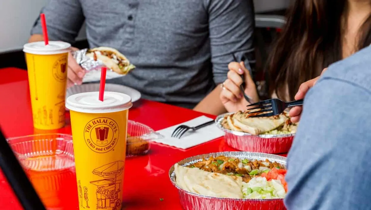 The Halal Guys at Caesar Palace