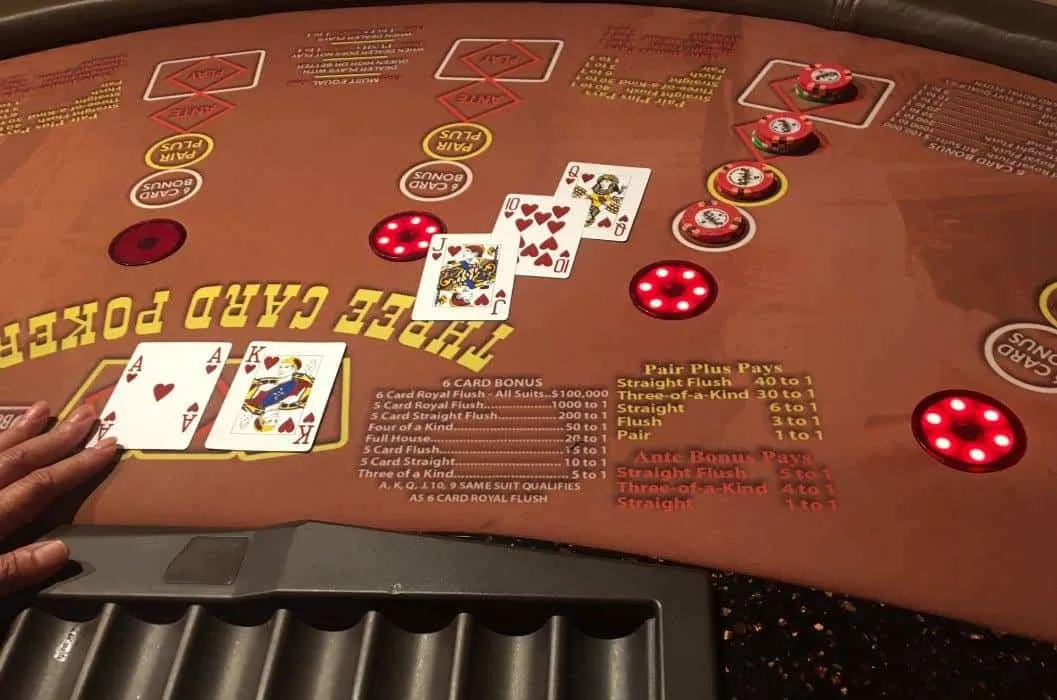 Three Card Poker, Six Card Bonus