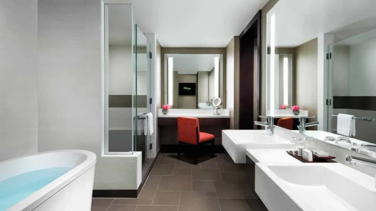 Two-Bedroom Hospitality Suite Bathroom
