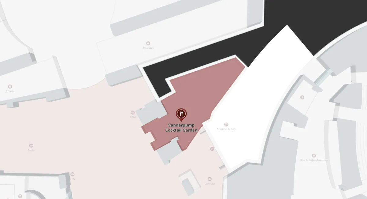 Vanderpump Cocktail Garden Property Map