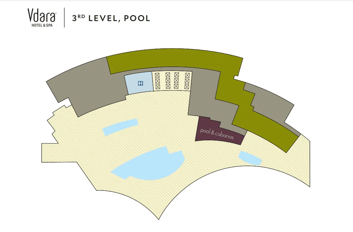Vdara Pool Property Map