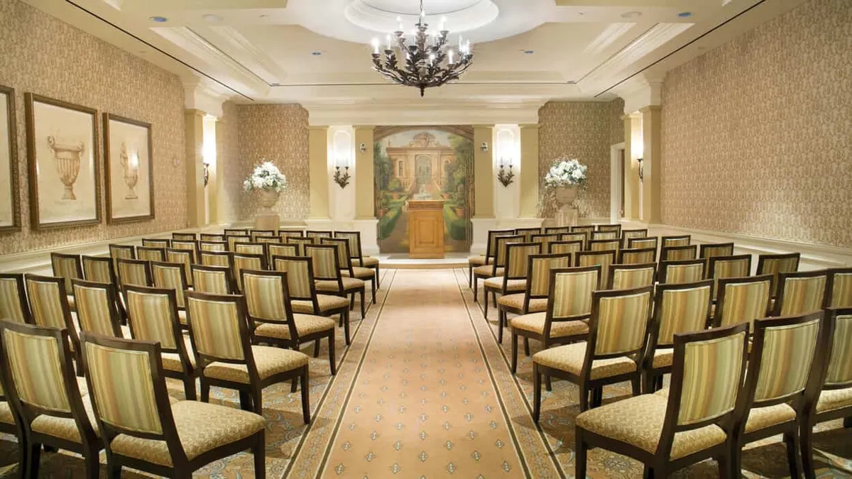 Tuscana wedding venue at Caesars Las Vegas