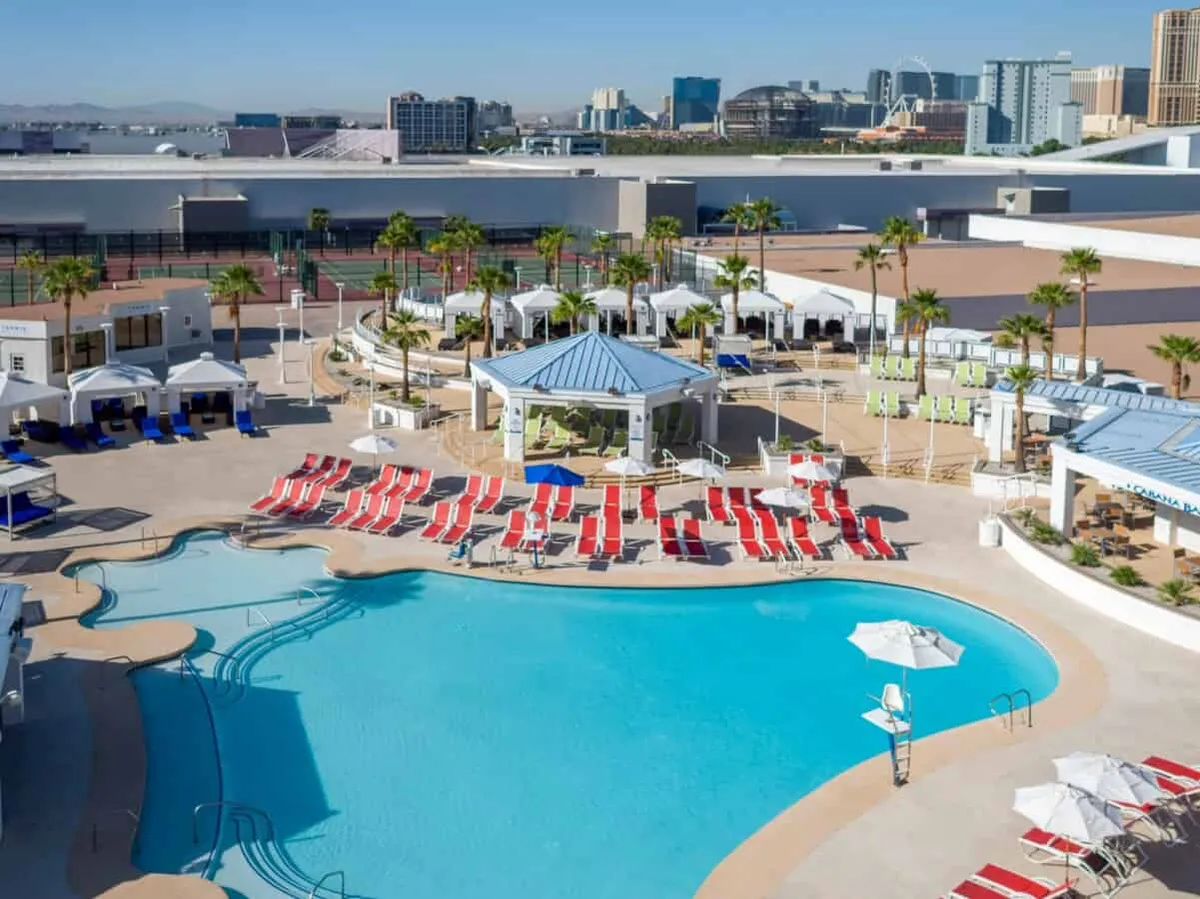 Daybeds at Westgate Las Vegas Pool
