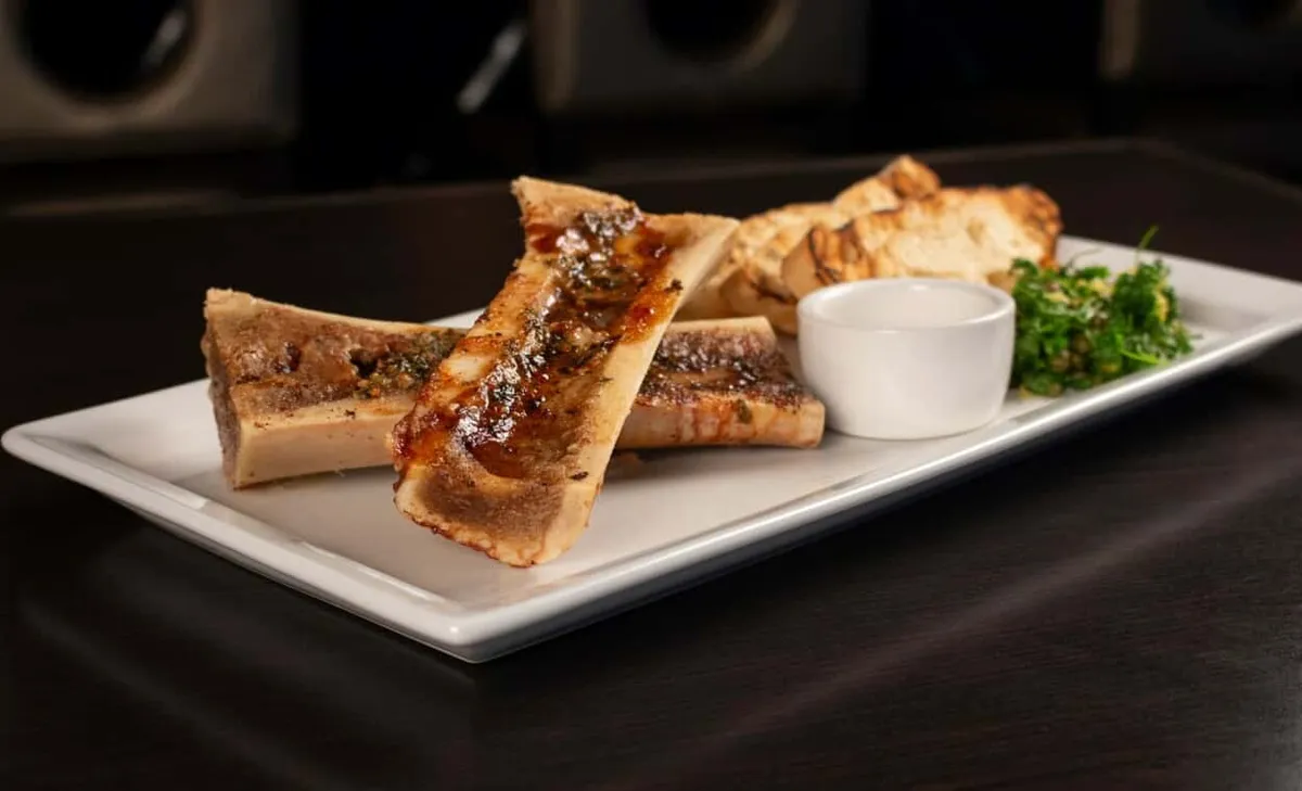 Benny B's Roasted Bone Marrow Appetizers