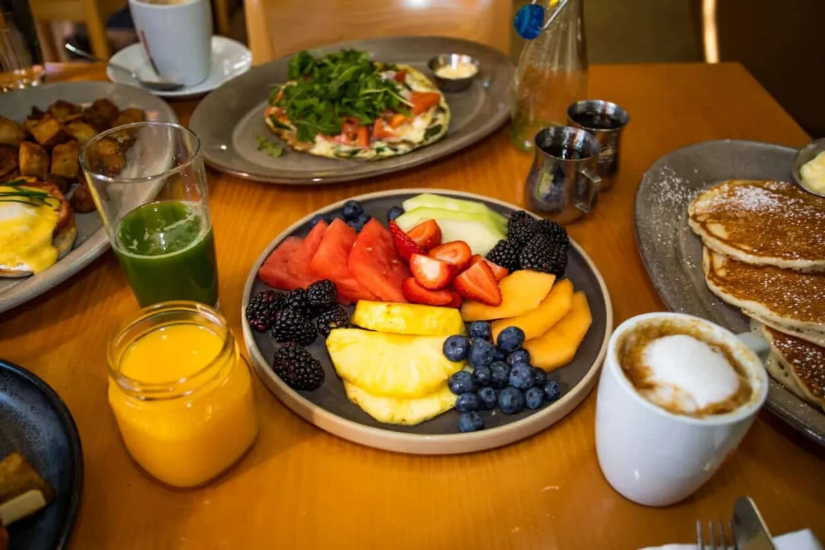Breakfasts at Cafe Americano