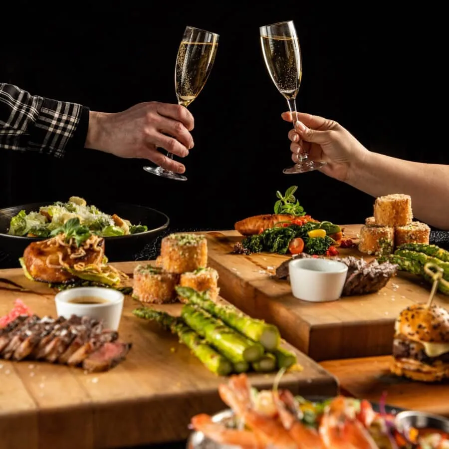 Cocktail hour at STK Las Vegas