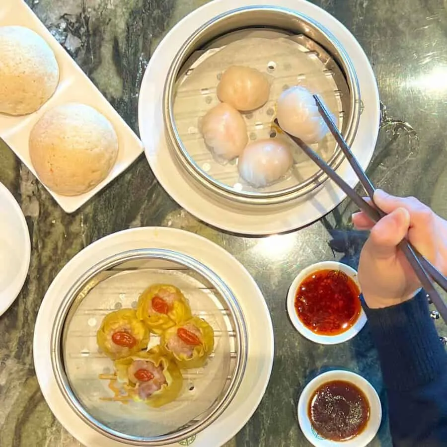 dim sum at Tim Ho Wan