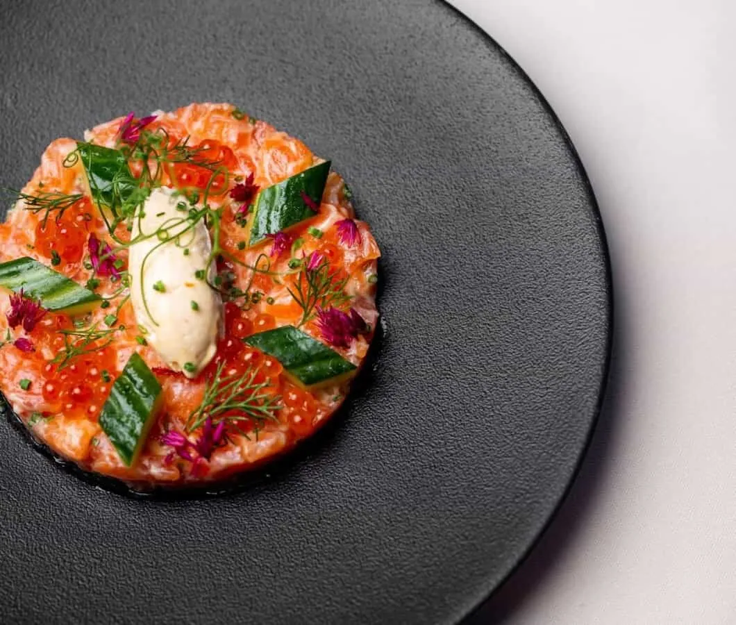 Faroe Island Salmon Tartare