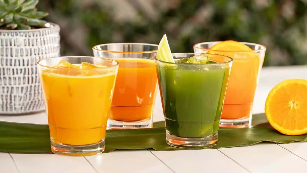 fresh juice at CAPRI Pool Restaurant and Bar