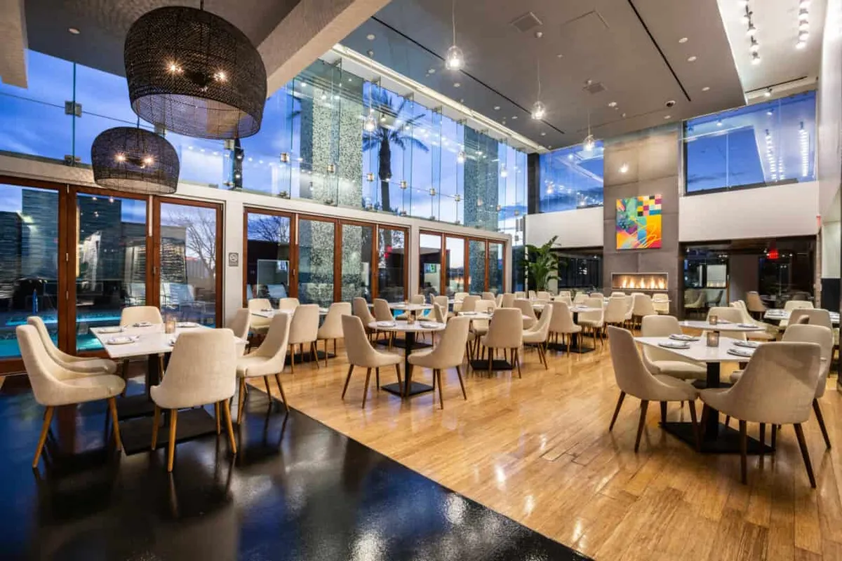 Laguna Pool House & Kitchen Dining Area