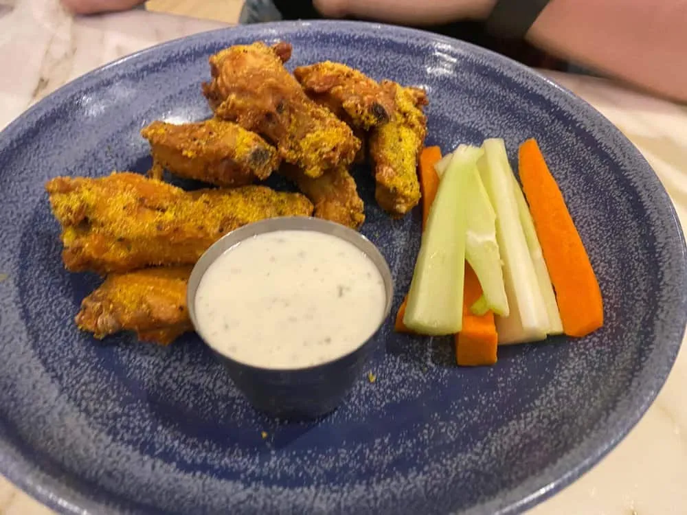 Lemon pepper chicken wings