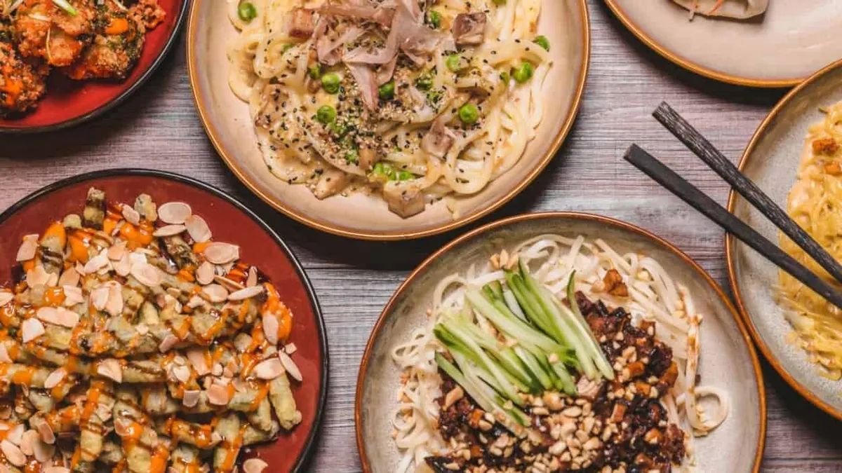 Send Noodles Menu