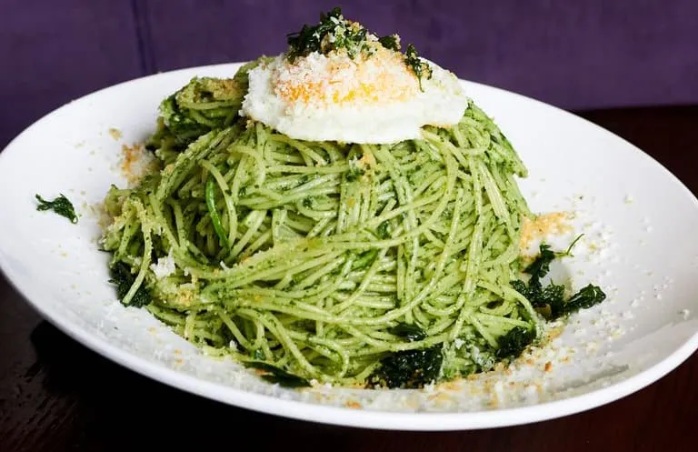 Spaghettini Menu