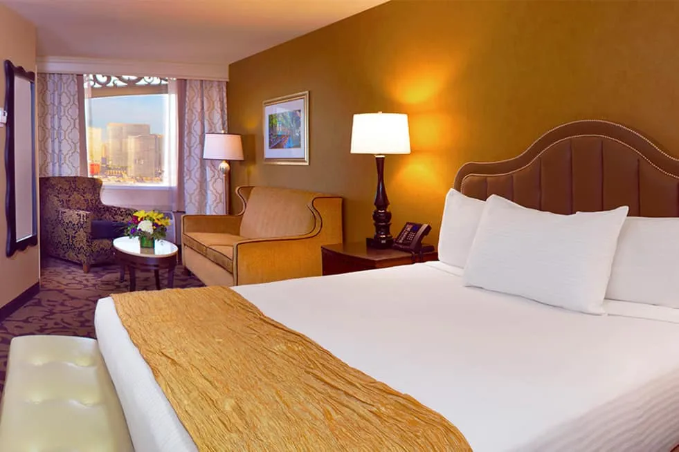 Strip View Rooms Bedroom