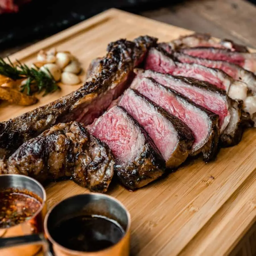 40oz Akaushi Tomahawk Chop in Beef
