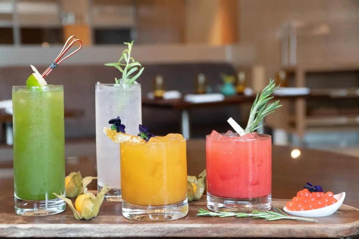 Cocktails at Zen Kitchen