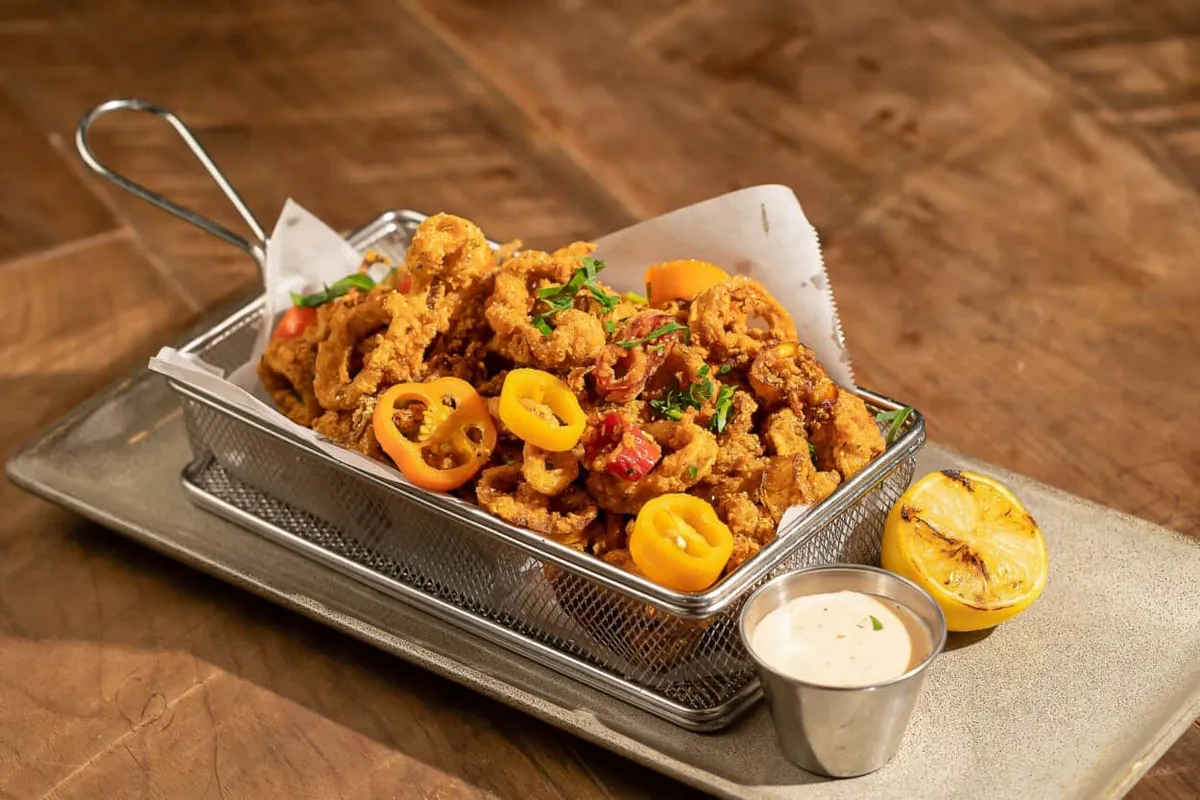 Crispy Calamari in Late Night Menu