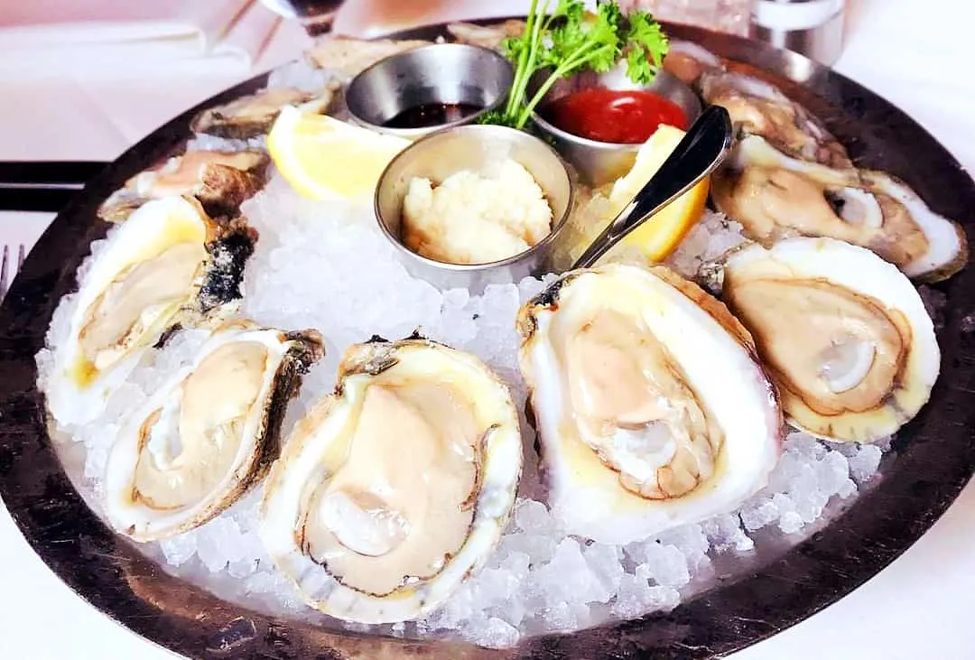 Fresh Oysters in Appetizers
