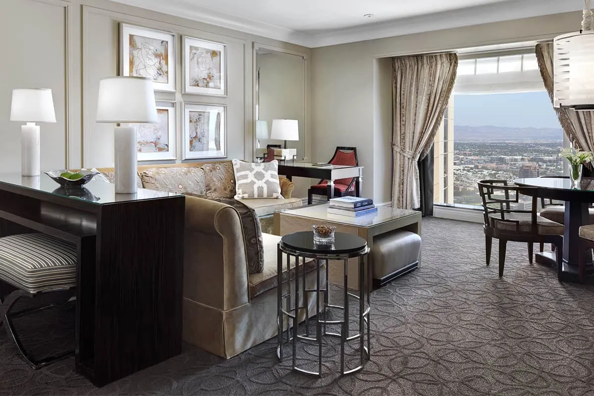 Grand One Bedroom Suite Living Room