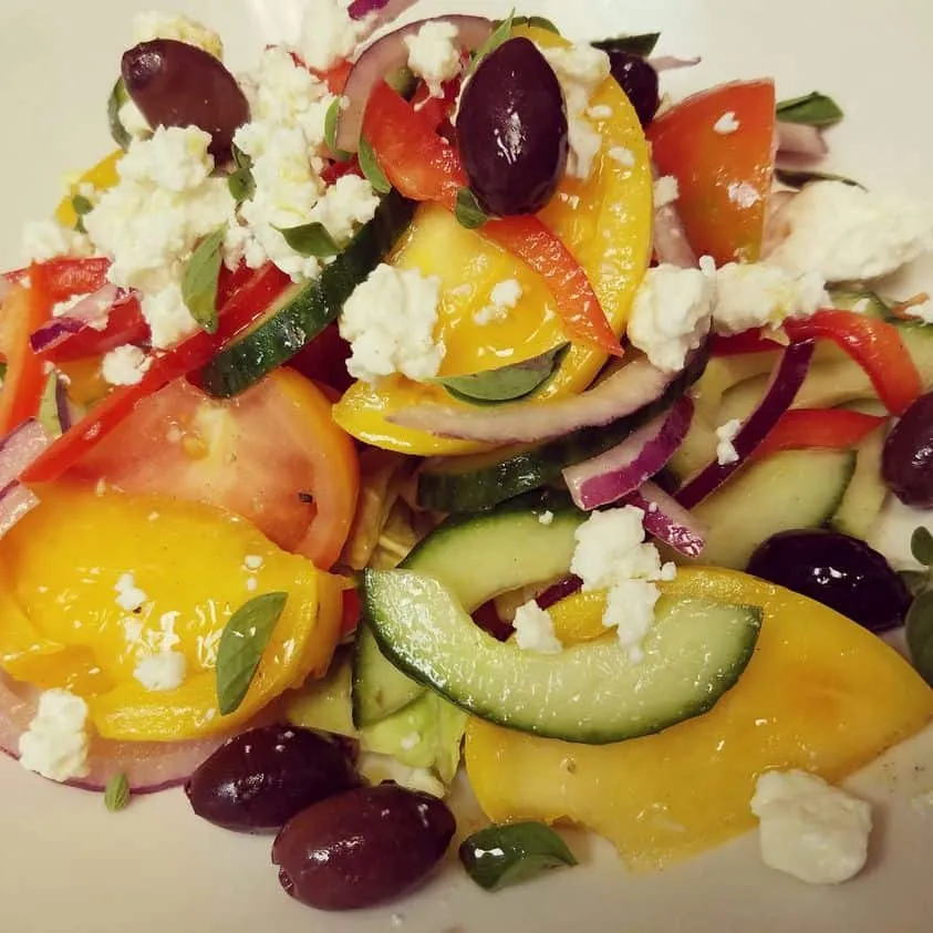 Greek Salad in Soups & Salads