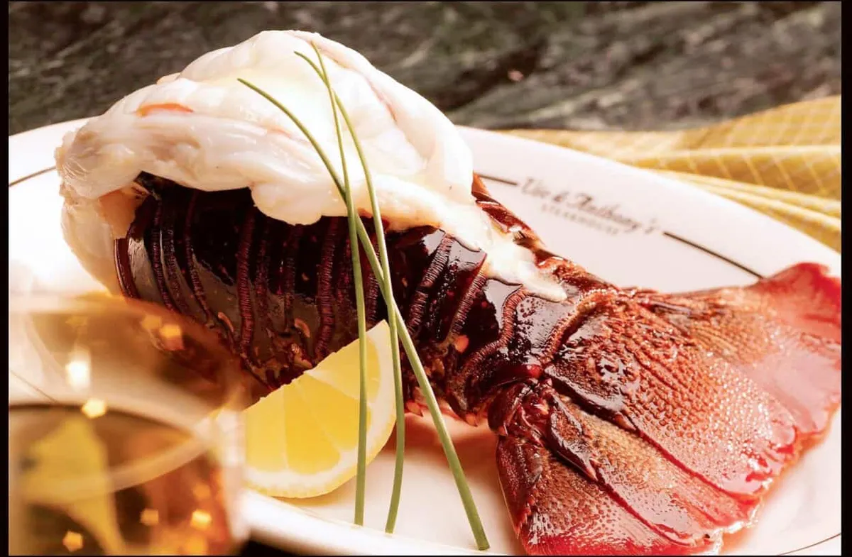 Lobster Tail in Entrees